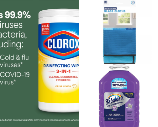 Cleaning Staples For My Family Of Five cover photo collage