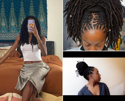 Loc Hairstyles cover photo collage