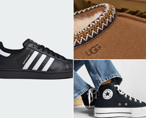 shoe rotation cover photo collage