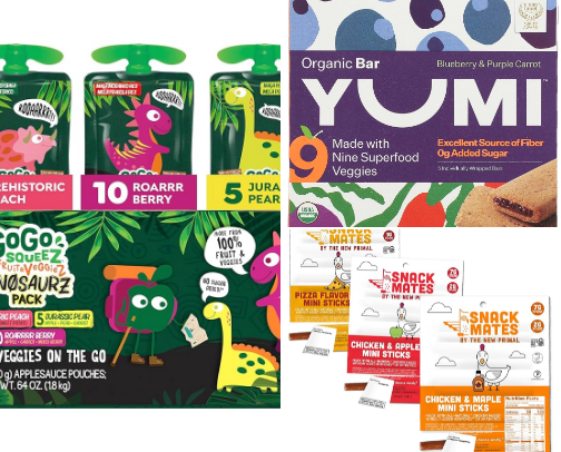 Healthy Kiddo Snacks cover photo collage