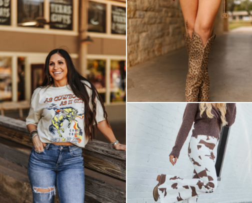 Cowgirl Outfit Ideas 🤠 Western Dive Bar Style cover photo collage