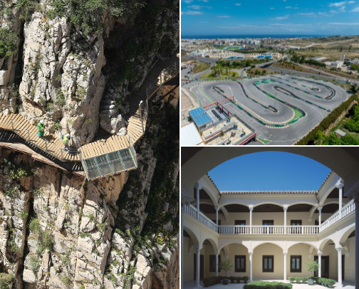 Worth to do around andalucia. Increible cover photo collage