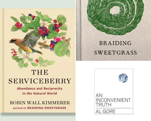 Books That’ll Teach You About Helping the Planet cover photo collage