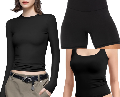 Capsule wardrobe cover photo collage
