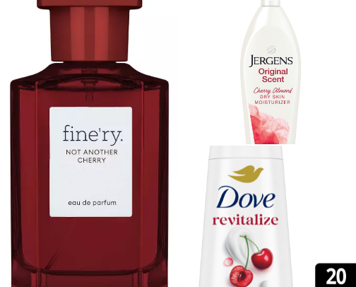 How to smell like cherries! 🍒🍒 cover photo collage