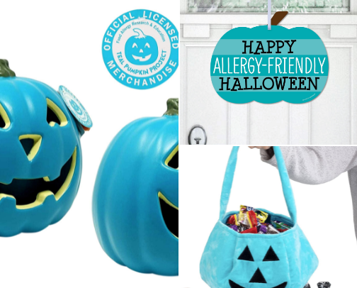 Teal Pumpkins - A Safe Place For Everyone This Halloween cover photo collage