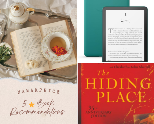 5 ⭐️ Book Recommendations! cover photo collage