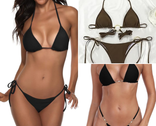 swimsuit and bikinis🥥☀️ cover photo collage