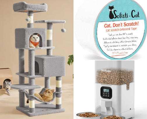 Amazon Cat Mom Essentials I Bought or Saved cover photo collage