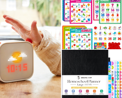 “Top Homeschool Products I Love and Recommend” cover photo collage