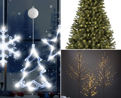 Christmas decor cover photo collage