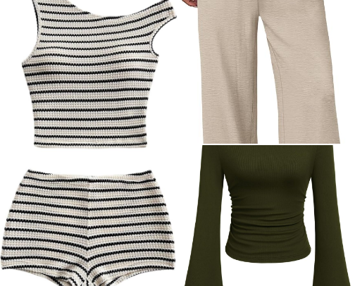 My favorite clothing items on Amazon cover photo collage