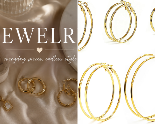 ✨ Amazon Jewelry Finds | Affordable Gold Jewelry & Accessories cover photo collage