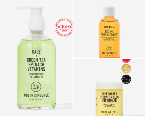 skincare that saved me cover photo collage