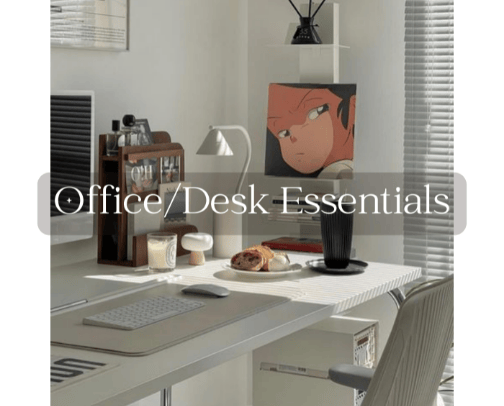 Office/Desk Essentials cover photo collage