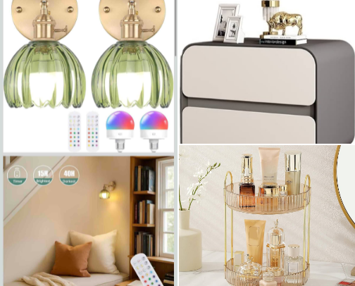 Amazon home and apartment items you need to elevate your space! cover photo collage