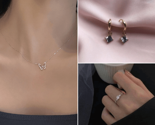 𝘿𝙖𝙞𝙣𝙩𝙮 𝙟𝙚𝙬𝙚𝙡𝙚𝙧𝙮 ♡︎ cover photo collage