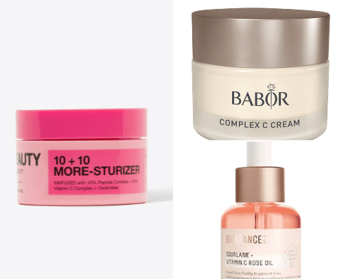 7 Best Vitamin C Creams to Help Reverse Dull, Textured Skin cover photo collage