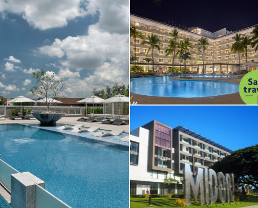 Hotels inside Clark, Pampanga. Must try! cover photo collage