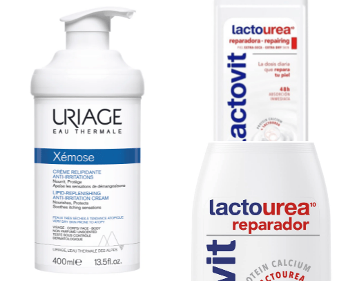 Top products for dry skin cover photo collage