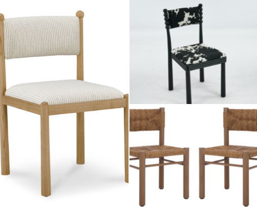 Wayfair Dining Chair Finds cover photo collage