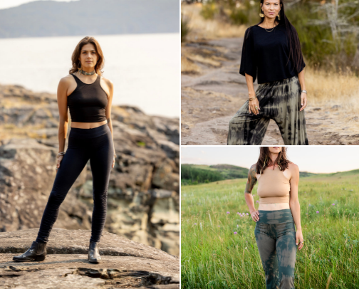 Handmade & Sustainable Clothing cover photo collage
