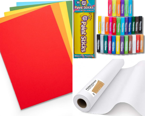 toddler art & craft cover photo collage