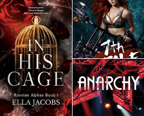 Dark Romance Books cover photo collage