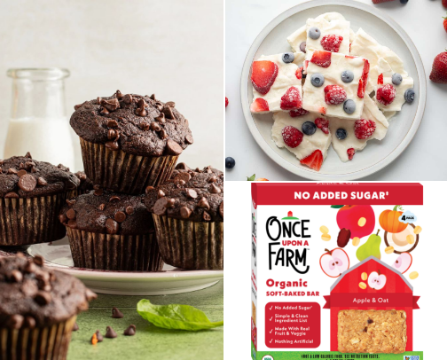 A Scrunchy Moms Guide to Clean Toddler Snacks cover photo collage