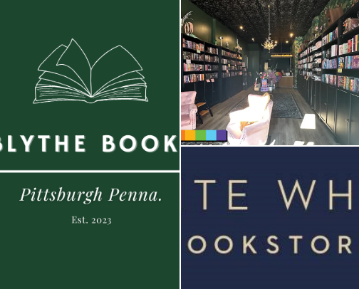 Indie Bookstores-Pittsburgh cover photo collage