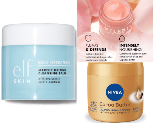winter glow (drugstore) cover photo collage