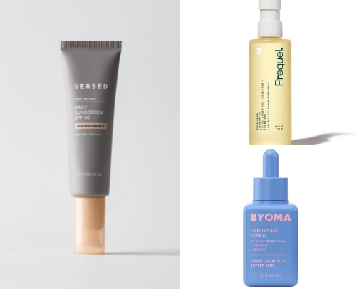 THE BEST SKINCARE UNDER $20 cover photo collage