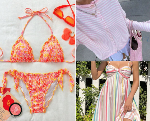 Summer Shein Order cover photo collage