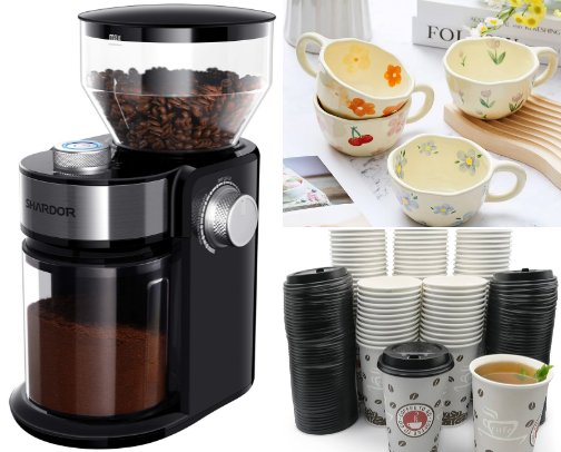 Coffee Time! ☕️ cover photo collage