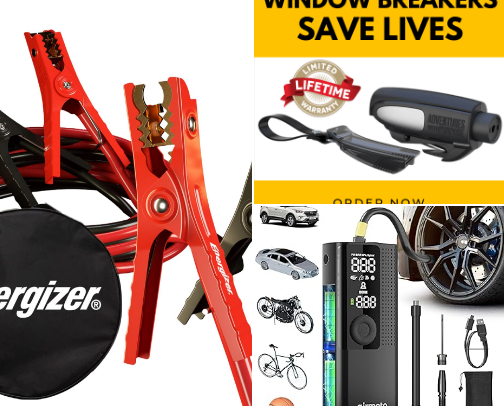 Must haves for the Car! cover photo collage