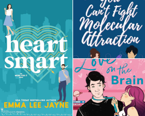 Type: Nerdy Men (romance books) cover photo collage