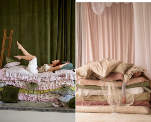 the coziest bed master list cover photo collage