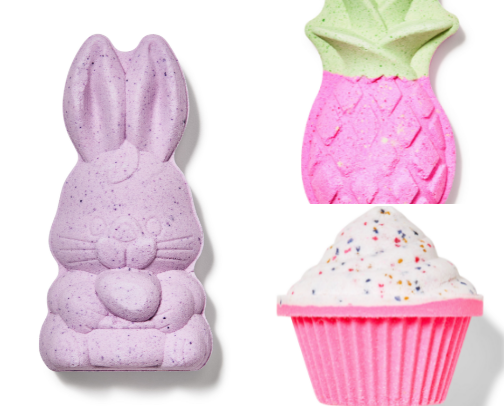bath bombs🥥 cover photo collage