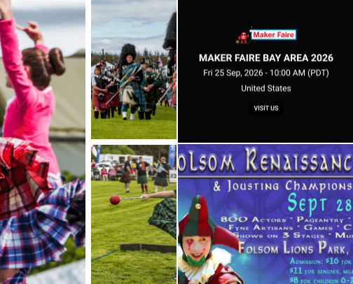 Sacramento local Events cover photo collage