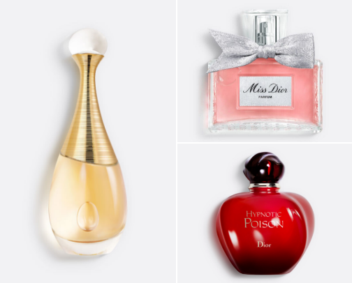 Dior's Best Fragrance for Women cover photo collage