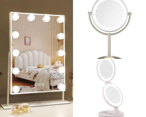 I Finally Fixed My Always-Running-Late Mornings With These Bathroom Finds cover photo collage