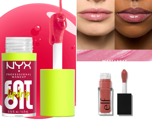 Long lasting lip gloss! cover photo collage