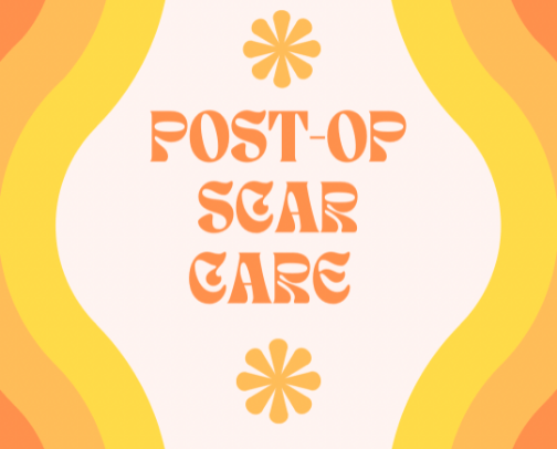 Post-Op Scar Care ⛑️ cover photo collage