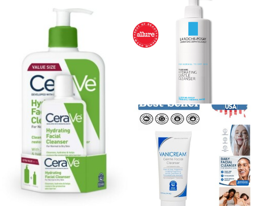 The Gentle Cleansers & Makeup Removers Your Skin Will Love cover photo collage