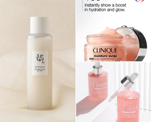 my skincare holy grails cover photo collage