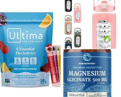 Glow From Within: Daily Wellness Habits That Actually Work cover photo collage
