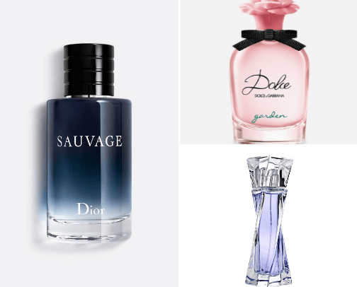 Perfumes cover photo collage