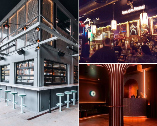 Fav Bars in Atlanta cover photo collage