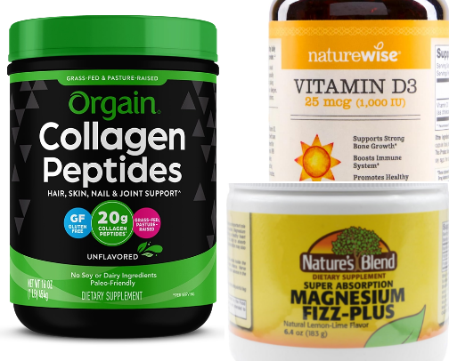 Daily wellness and immune support 💗 cover photo collage