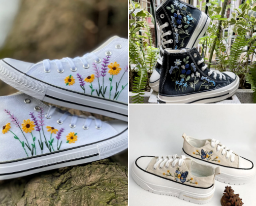 Rock your style with these cute pair of Sneakers! cover photo collage